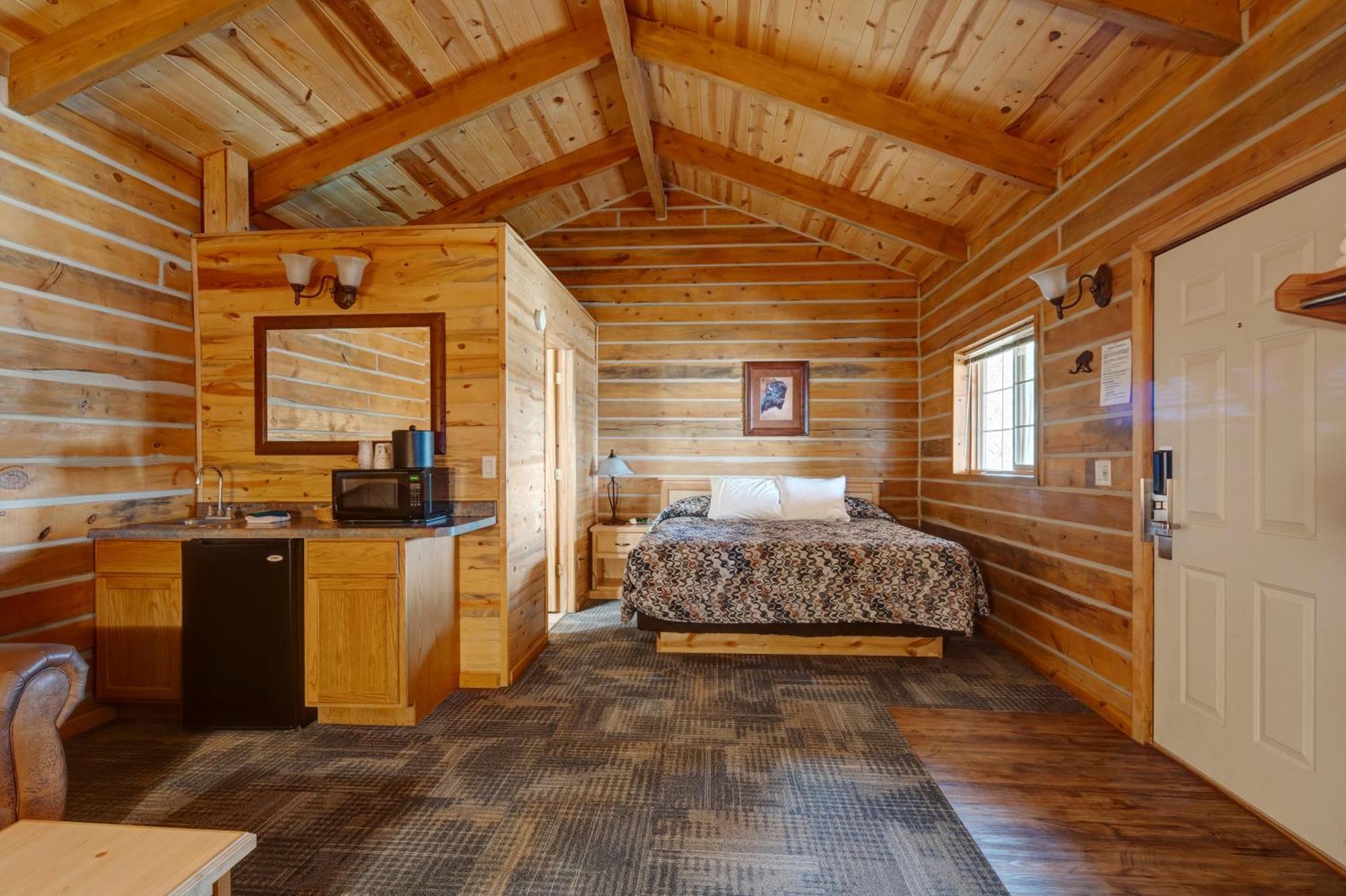 Rock Crest Lodge & Cabins Custer Exteriör bild